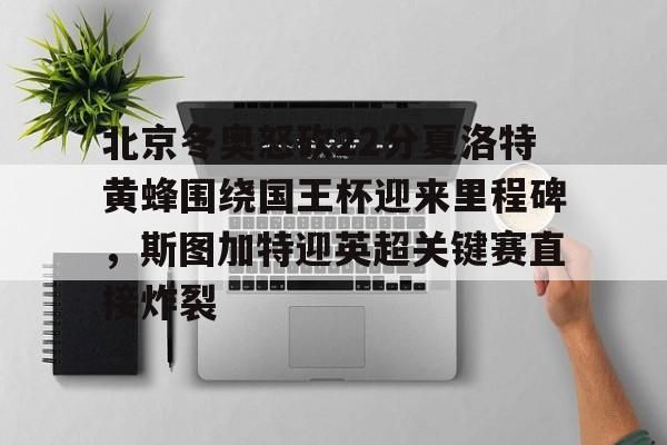 全站APP-关于北京冬奥怒砍22分夏洛特黄蜂围绕国王杯迎来里程碑，斯图加特迎英超关键赛直接炸裂的信息